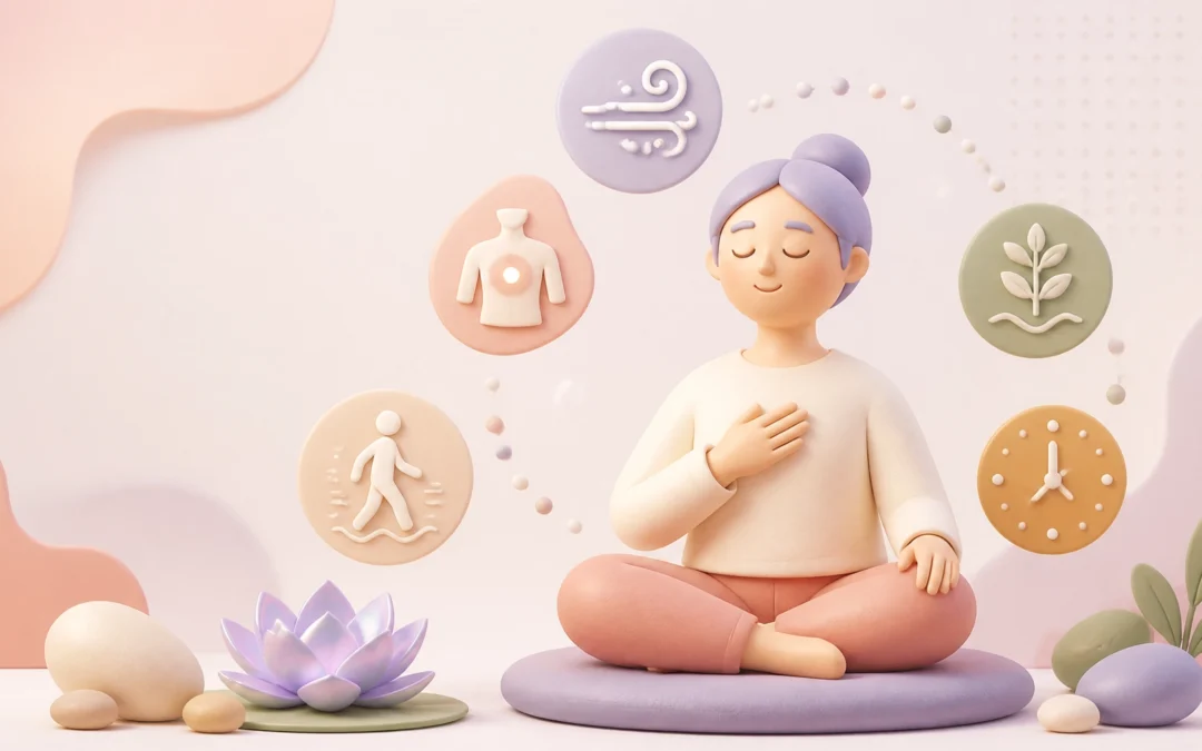 5-Minute Mindfulness: Simple Practices to Nourish Mental and Physical Wellness Every Day